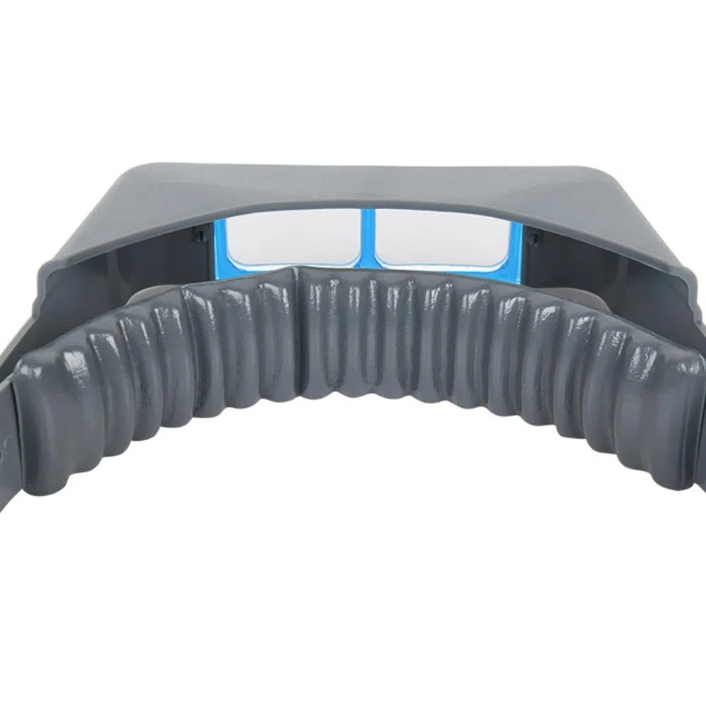 TECKEEN 1.5X/2X/2.5X/3.5X - Lupa óptica para cabeza con 4 lentes, para reparación de relojes, visera de cabeza de soldadura