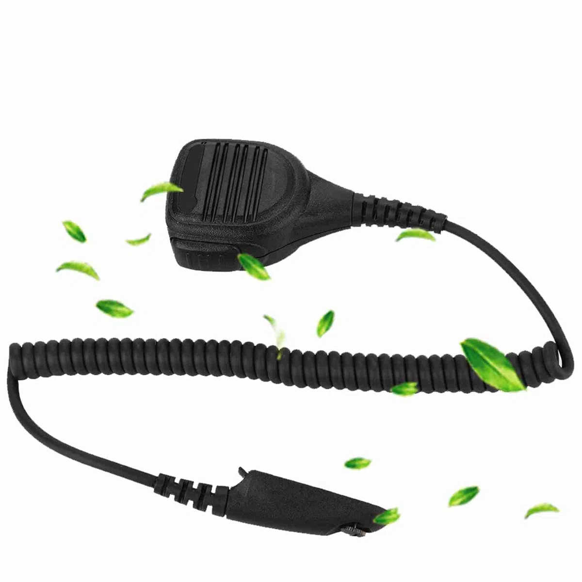Bewinner Walkie Talkie Speaker para Alta Sensibilidad CB Radio Speaker con Cable Flexible PTT para Walkie Talkie PRO5150, GP338, GP330, GP680, HT750, GP340