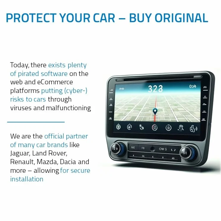 Mazda Map Update – Map oficial de Europa – Tarjeta SD