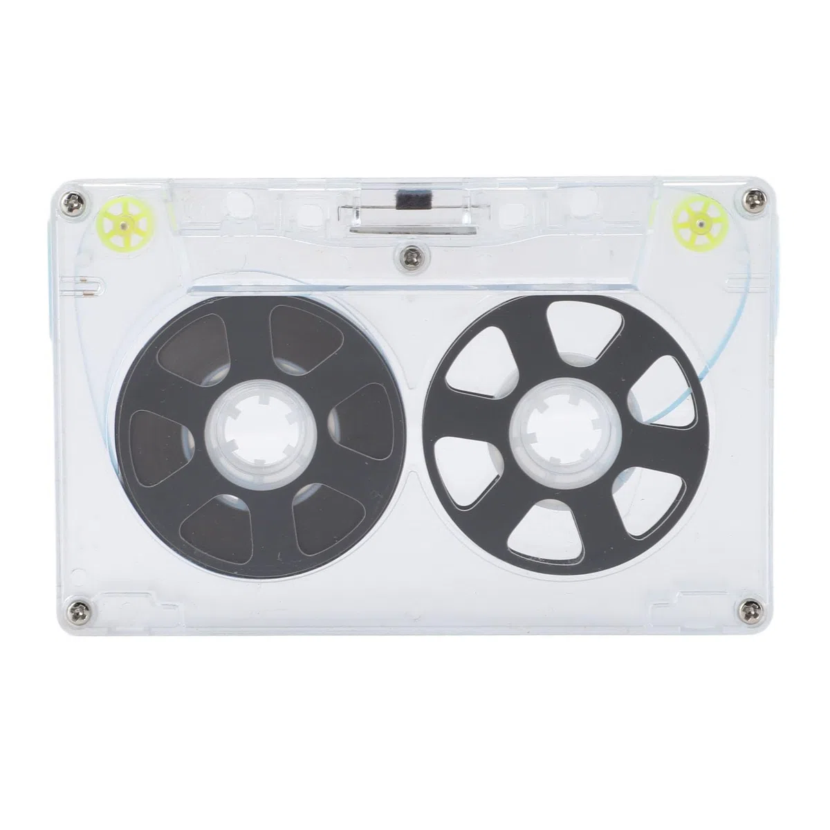 Cintas de Casete en Blanco, Cinta de Casetes de Audio de Carrete a Carrete, Casetes en Blanco de bajo Ruido, Cintas de Audio de Polarización Normal de 46 Minutos (BLACK)