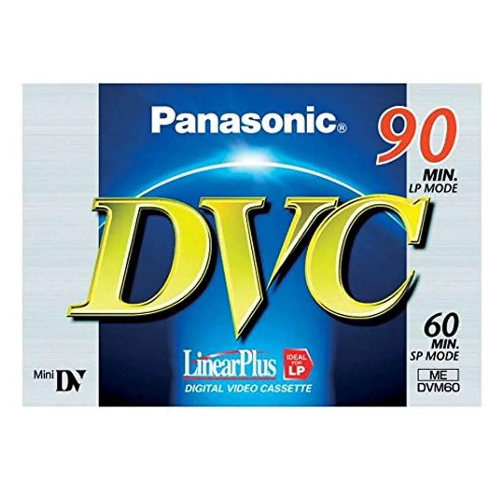 Panasonic DVM60FE - Mini DV de 60 Minutos, Azul