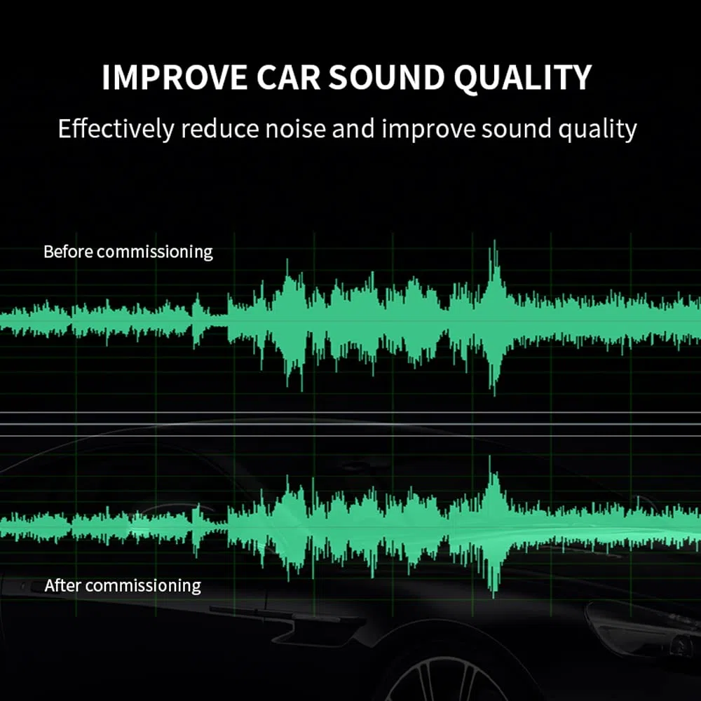 Ecualizador profesional de 7 bandas para coche,amplificador cruzado de sintonización EQ de Audio multifuncional para coche,ecualizador paramétrico,Ecualizador de coche