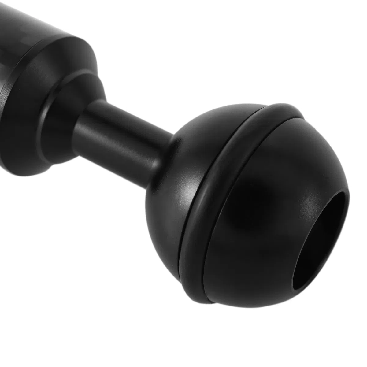 2 brazos de extensión flotantes de fibra de carbono de 1 pulgada para cámara de buceo de doble bola de fotografía D20 mm 5 pulgadas trípode de flotabilidad submarina