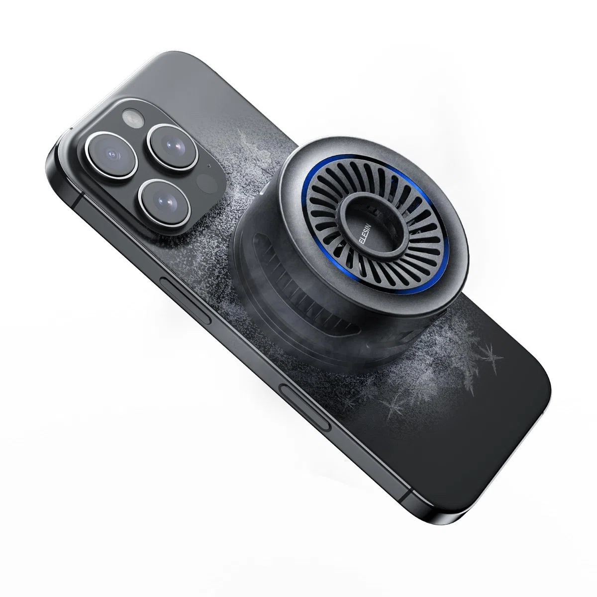 TELESIN Magnetic Enfriador de Teléfono Pro, Portátil Enfriador de Teléfono Celular de Compatible con iPhone/Android/iPad, Adecuado para TELESIN Magnético Cuello para Teléfono