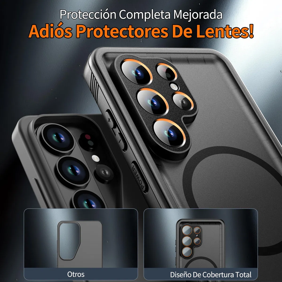Cozycase Top Funda Magnética para Samsung Galaxy S25 Ultra para Magsafe 360 Militar Antigolpes IP68 Impermeable Resistente Carcasa Antipolvo Acuatica Sumergible Agua Doble Waterproof S 25 Ultra Case
