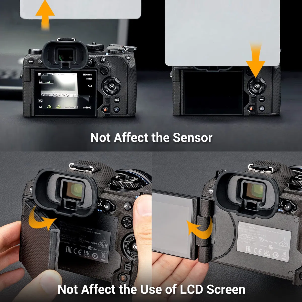 KIWIFOTOS EP-18 Ocular Blando Protector de Visor para Cámara Olympus OM SYSYEM OM-1 OM-1II OM1 Mark II, Sustituyea Olympus EP-18 Eyecup