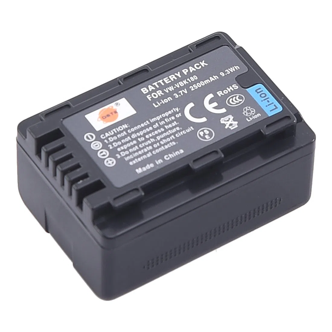 DSTE VW-VBG260 Batería y Cargador Compatible para Panasonic AG-AF100 AG-HMC80 AG-HMC150 HDC-HS250 HDC-HS300 HDC-HS700 HDC-SD600 HDC-SD700 HDC-SDT750 HDC-TM300