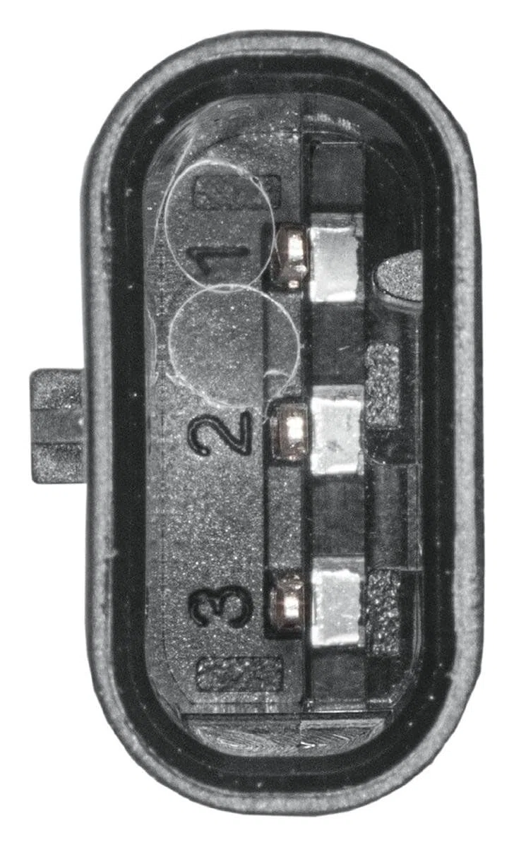HELLA 6PX 358 141-081 Sensor, auxiliar de aparcamiento - en forma de ángulo - 3polos - enchufado - barnizable - con anillod e sujeción