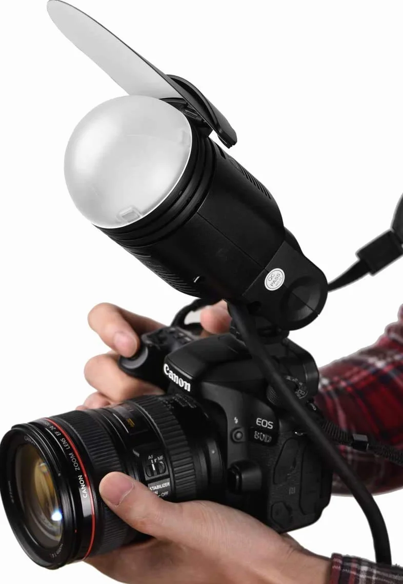 Godox AK-R1 Kit Accesorios para Godox V1 Flash y H200R, AD200, AD200Pro - Estudio Flash con Granero Puerta, Snoot, Color Filtro, Reflector, Honeycomb