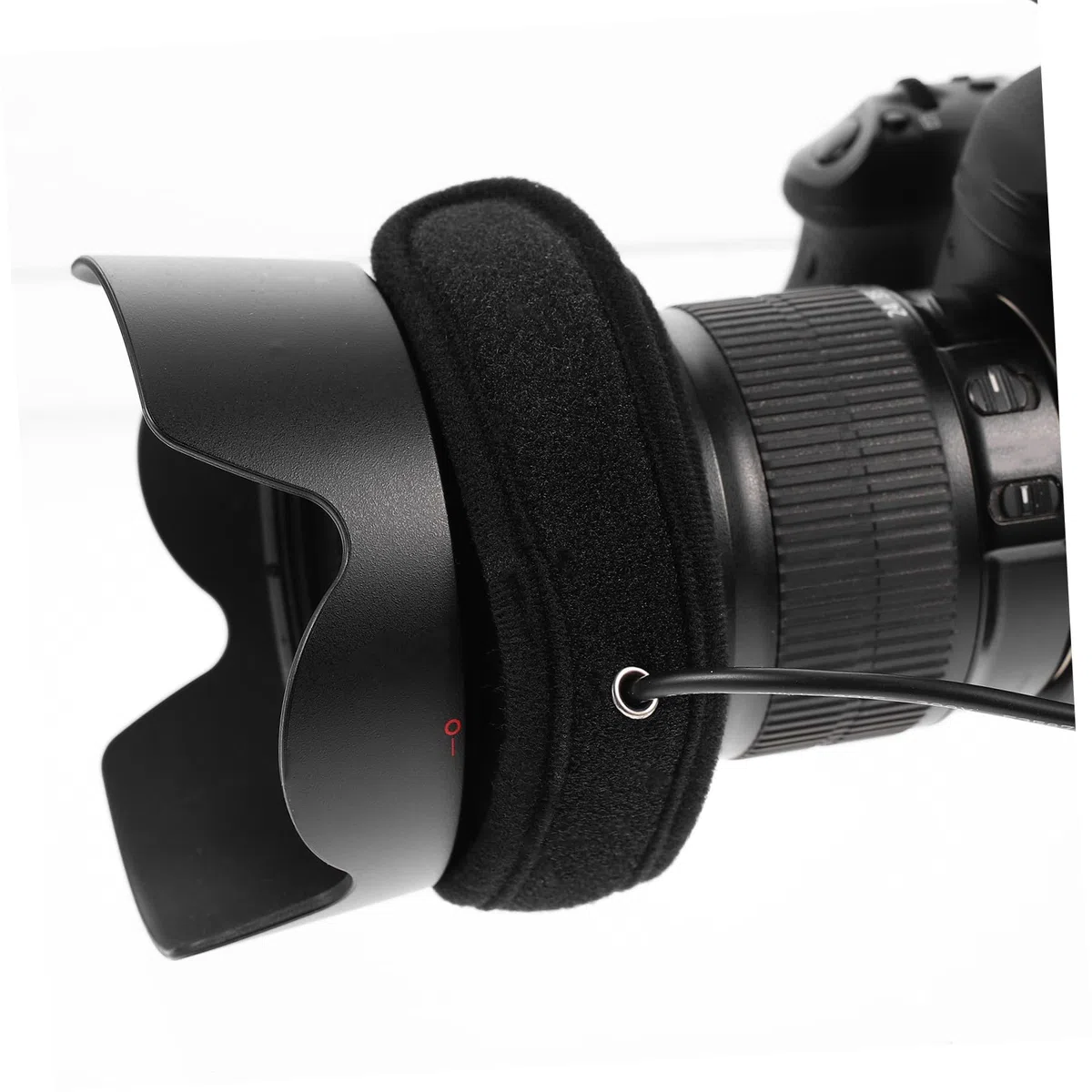 Mobestech Calentador 3 Niveles de Temperatura de de Neopreno de Negro para Protección el Empañamiento para Adecuado para Fotografía en Ambientes Húmedos y Fríos Fotografía en Ambientes Húmedos y Fríos