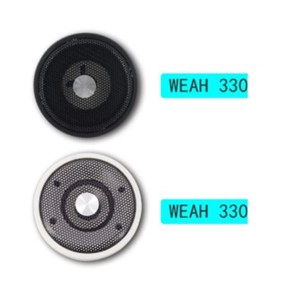 1 Par de Altavoces de Pared para Techo para Barcos Marinos Impermeables de 4 Ohmios y 15 W para CéSped J60A (Negro)