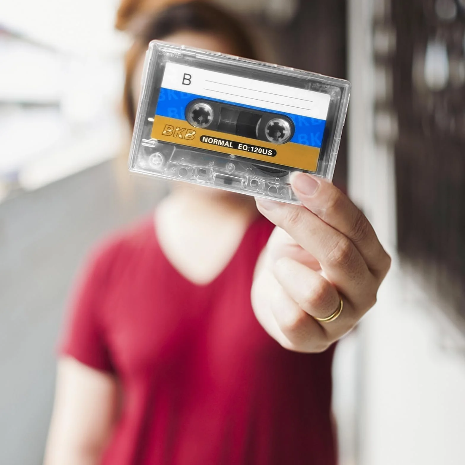 15 unidades de cassettes de audio: 90 min Audio Cassette Empty Cassette Tapes, cassette de audio vacíos para cintas de música, casetes de audio de bajo ruido para conferencias, seminarios, grabaciones