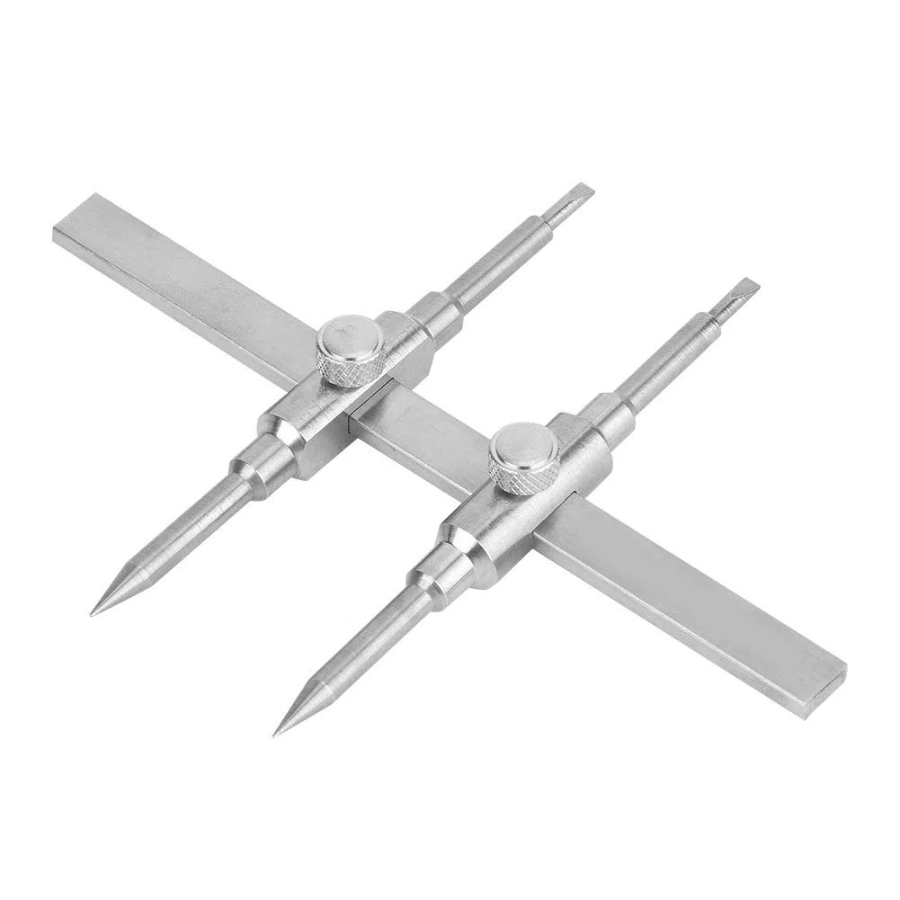 Juego de herramientas para abrir lentes, desmontable para lentes de 10-130 mm, llave de reparación de lentes de cámara de doble punta de acero inoxidable, llave de mantenimiento, sólida, duradera y re