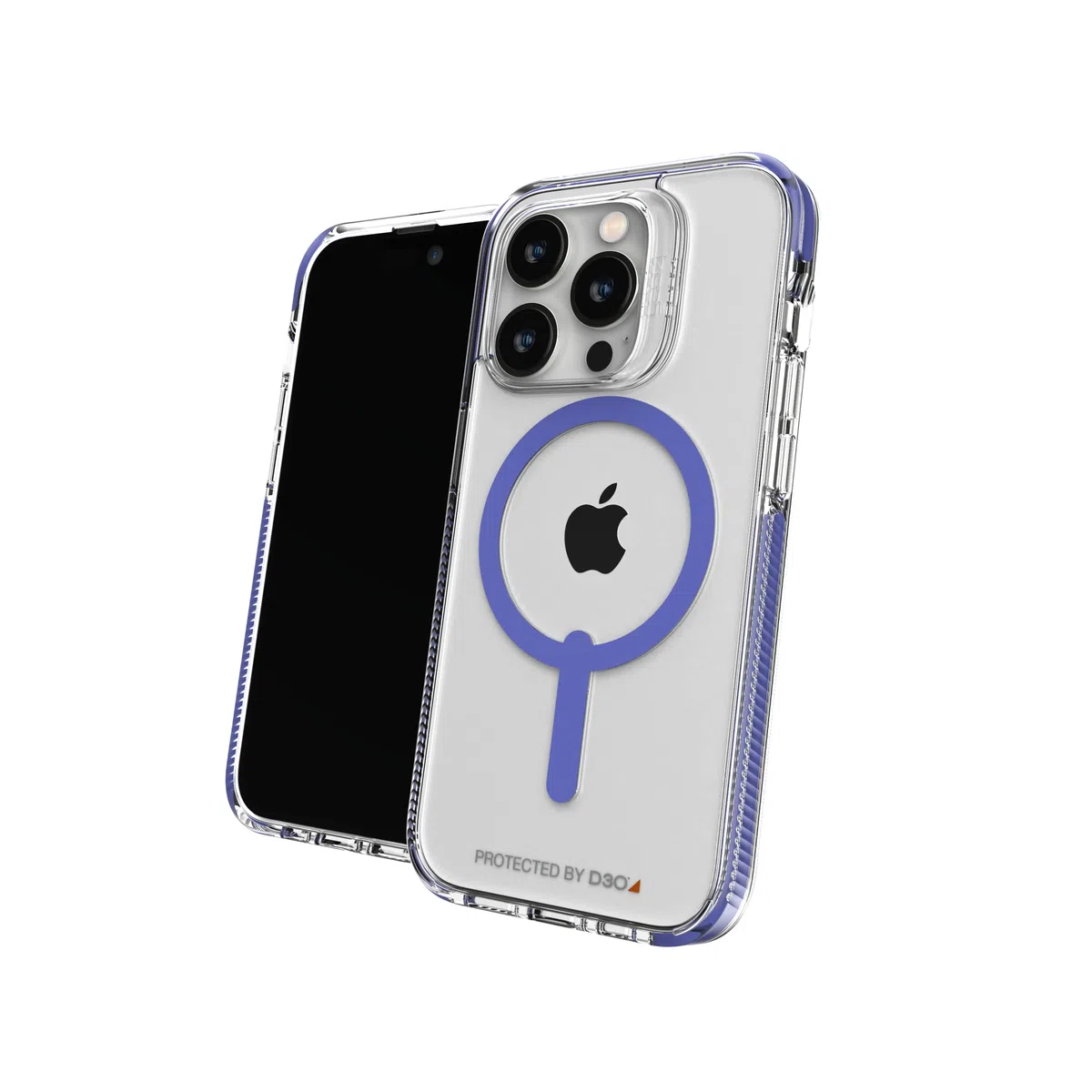 Gear4 ZAGG Santa Cruz Snap D30 Funda Protectora Compatible con iPhone 14 Pro, Delgada, a Prueba de Golpes, Carga inalámbrica, Compatible con MagSafe, (Azul)