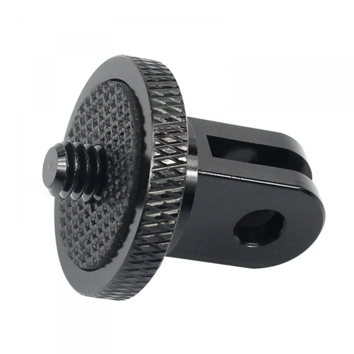 Mini Adaptador De Trípode para Cámaras De Acción, De Aleación De Aluminio De 1/4 Pulgadas De Montaje para Una Fijación Segura A Los Trípodes, Apto para Gopro Y Otras Cámaras De Acción