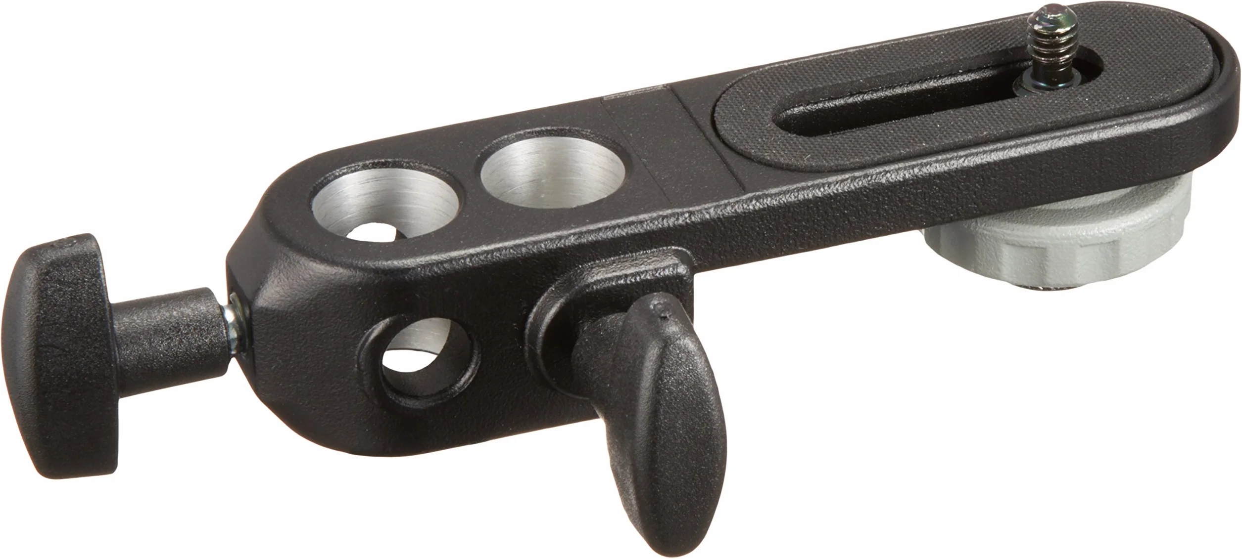 Manfrotto 143BKT - Base de conexión para cámara fotográfica, sólo Zapata, Negro
