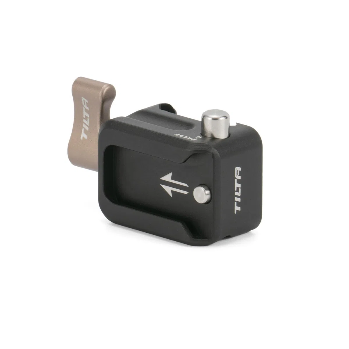 Tilta Abrazadera de la OTAN al adaptador de zapatos fríos Compatible con la mayoría de los accesorios basados en zapatos fríos Flexibilidad y seguridad - Negro TA-NTC-CSA-B