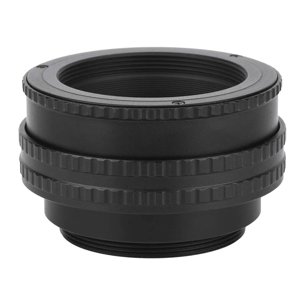 Adaptador Helicoide M42 a M42 con Enfoque Ajustable, Tubo Macro de 17-31 mm para Lentes sin Anillo de Enfoque, Fabricado en Aleación de Aluminio