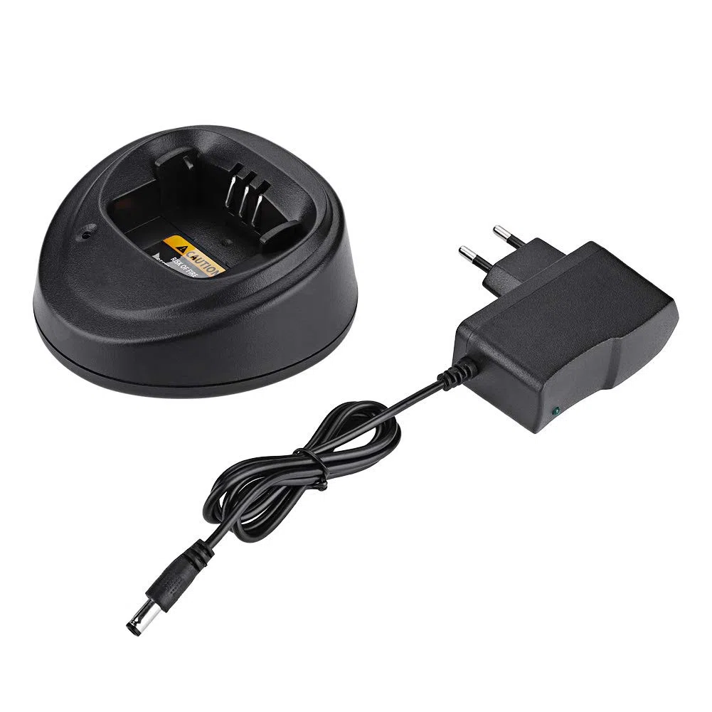 Cargador cp040, Adaptador de Corriente de 12 V Walkie Talkie para Walkie Talkie Cargador Fuente de alimentación EP450 GP3188 GP3688 CP040 Enchufe de la UE Alta eficienc