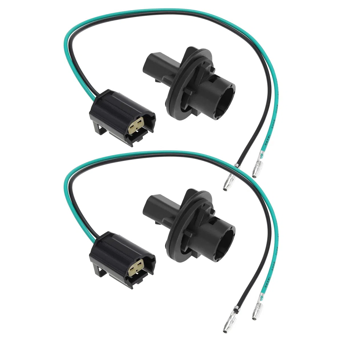 2 juegos de arnés de luz trasera compatible con Defender XBP100180 STC1188 conector de indicador trasero enchufe y soporte de bombilla conjuntos de iluminación