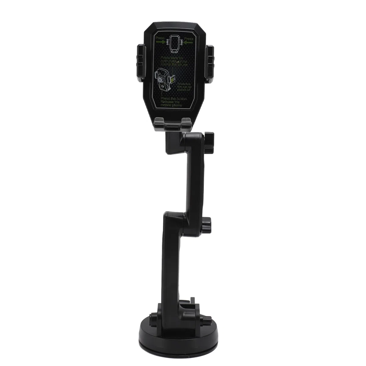 Annadue Soporte para Teléfono para Camión, Soporte para Teléfono Móvil Resistente para Salpicadero de Camión, Superventosa de Brazo Largo de 16,9 Pulgadas