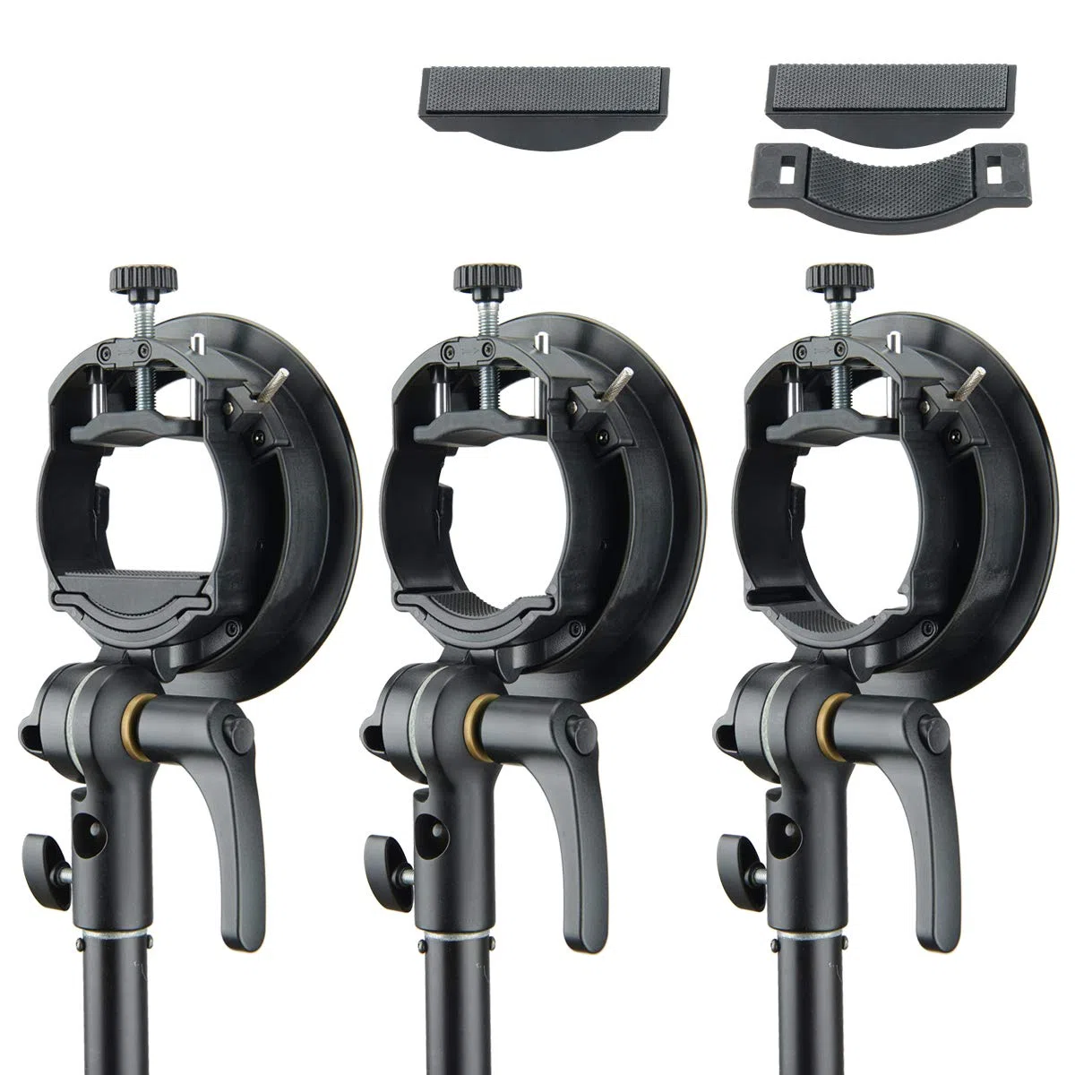 Godox S2 Soporte de montaje de flash tipo S para Godox V1 V860II AD200 AD200Pro AD400Pro Speedlite Strobe Flash
