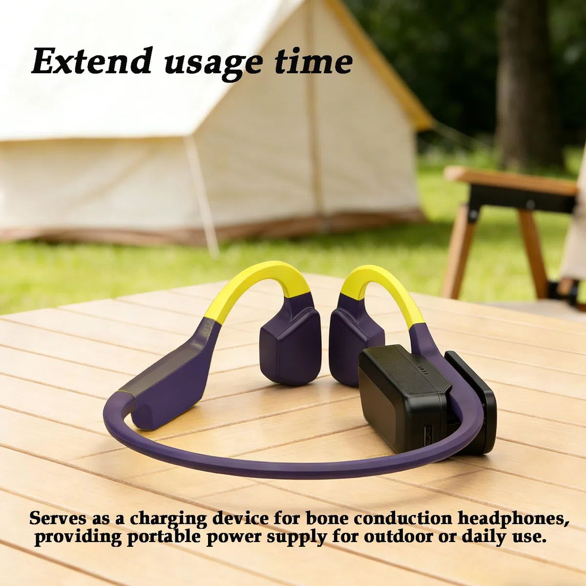 Base de carga para auriculares SUUNTO Aqua, estación de carga magnética portátil USB-A y tipo C