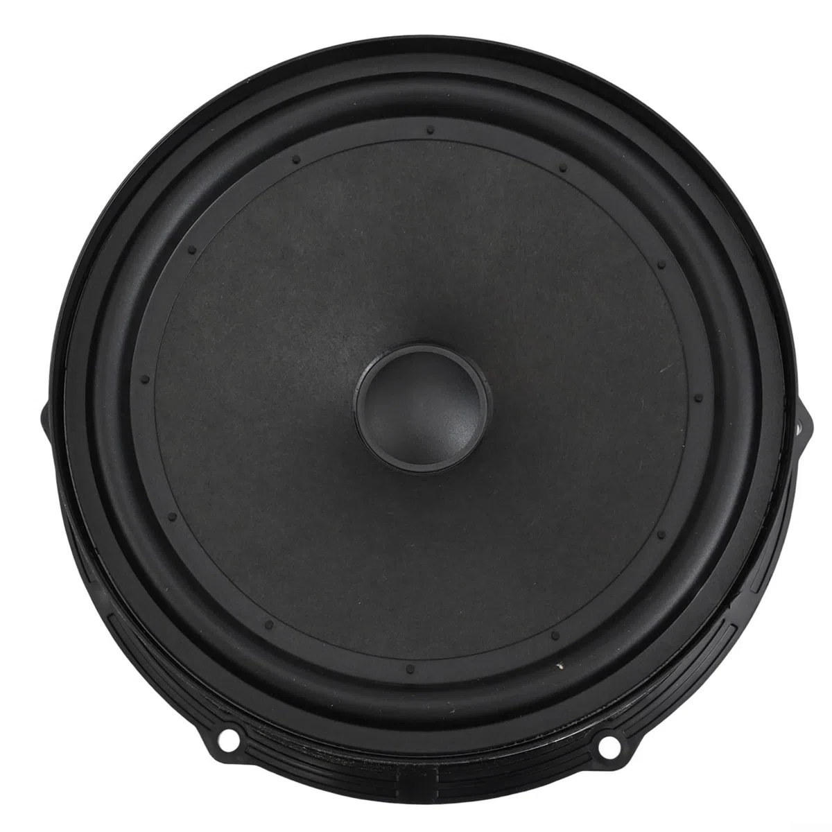 Altavoz woofer de audio para coche, repuesto para Tiguan 2009-2019, ajuste delantero y trasero, con OEM 5N0035454B, 5N0035453C, negro, material ABS (delantero)