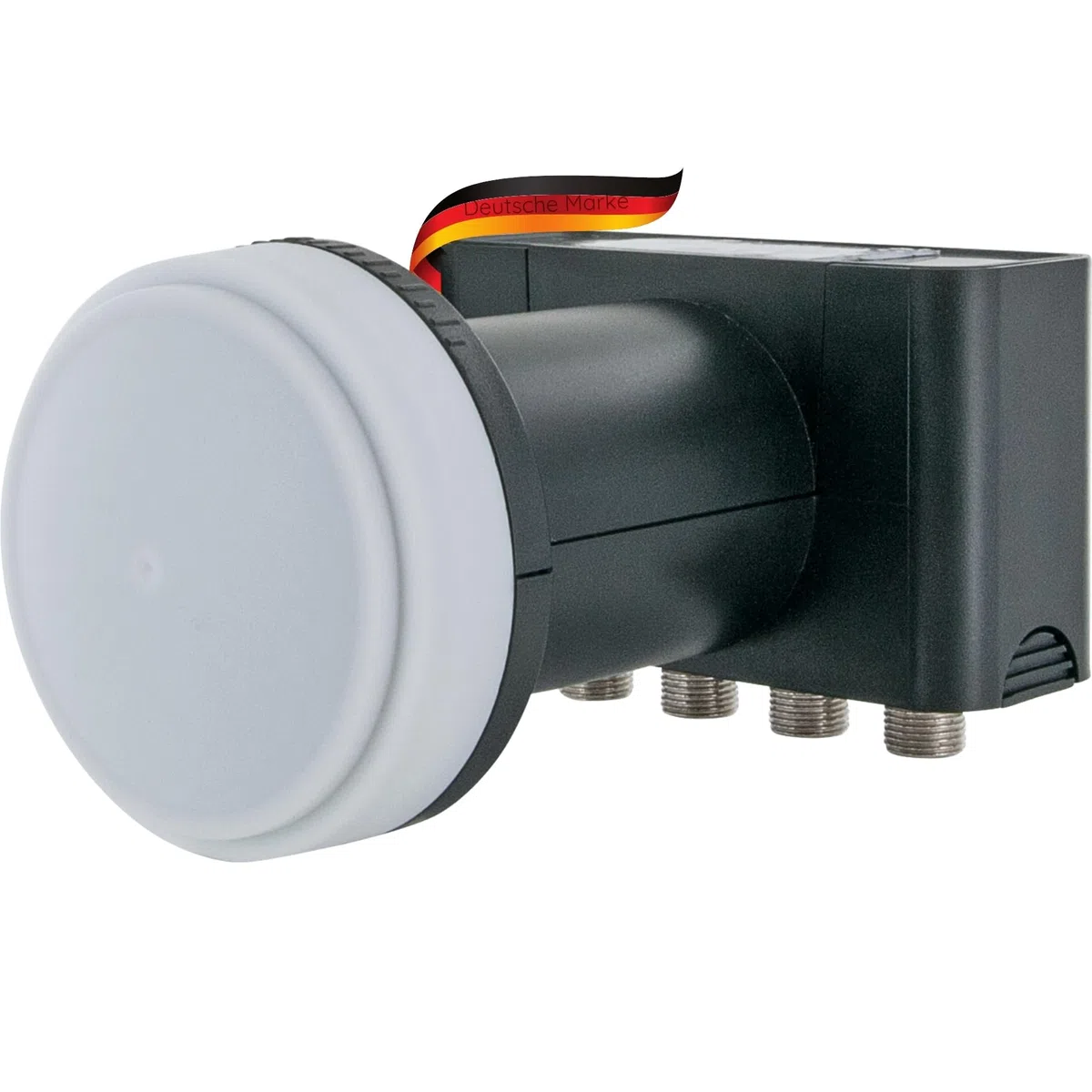 SCHWAIGER 296 Quad LNB Low Noise Blockconverter Digital LNB capuchón Accesorios para Antenas parabólicas Multifeed Protección contra la Intemperie Antracita