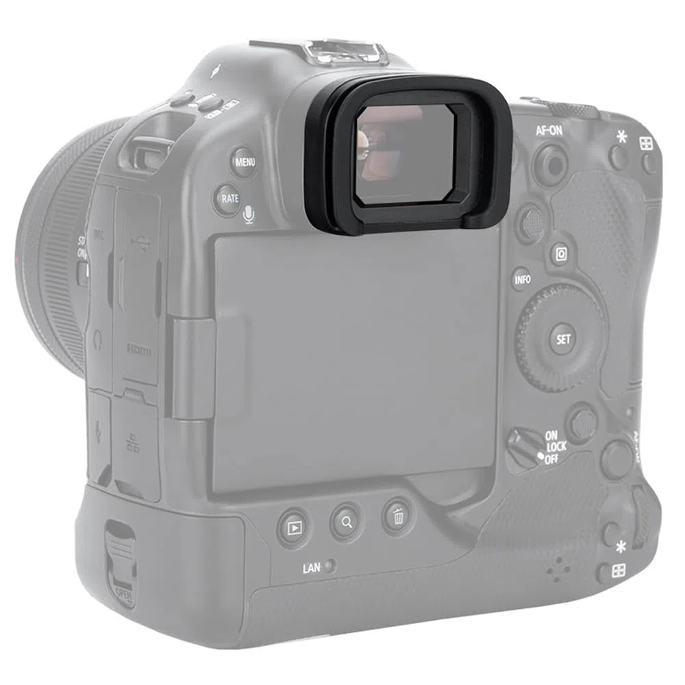 JJC Ocular de silicona suave para Canon EOS R3, sustituye al original Canon ER-h