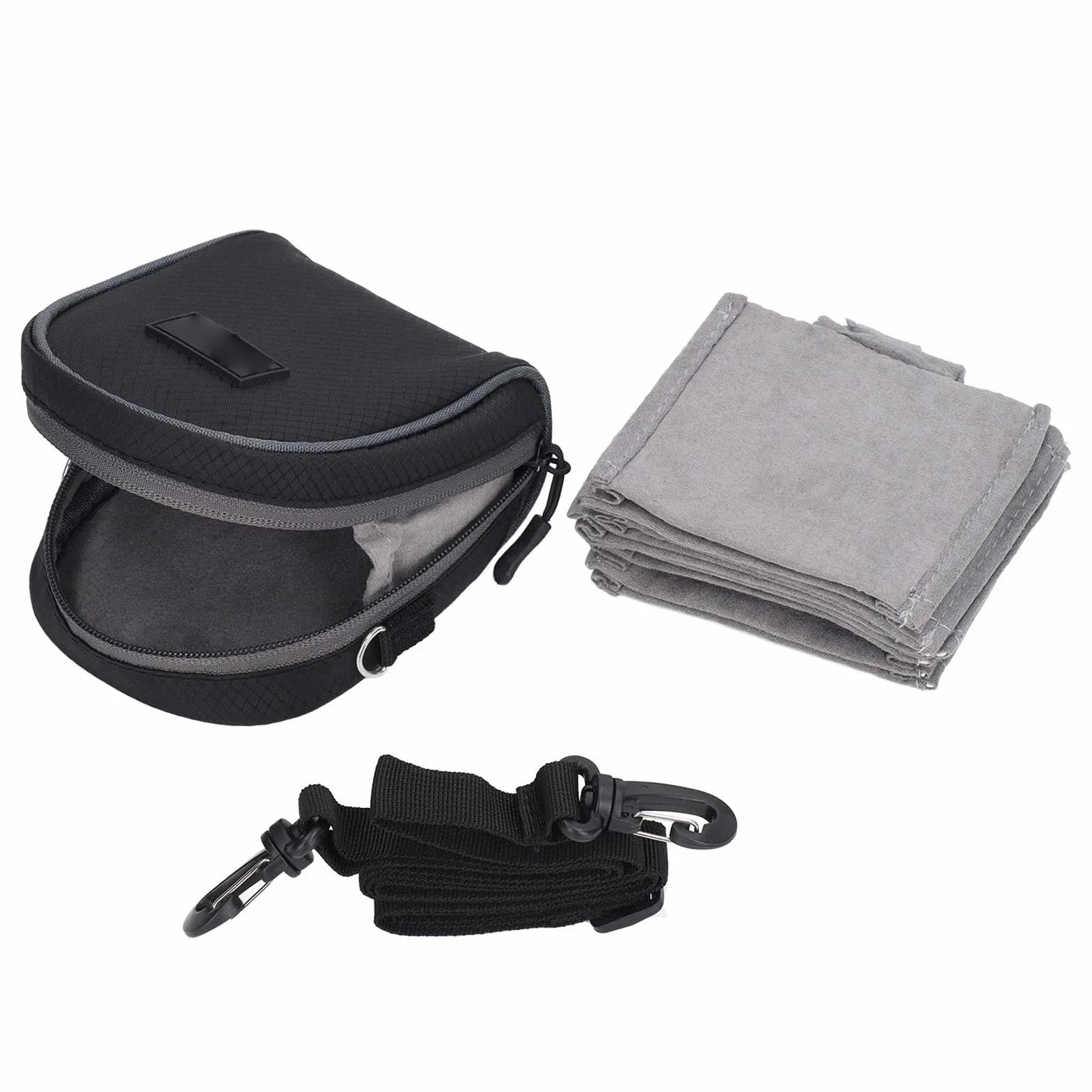Ciciglow Estuche de Filtro de Lente de Cámara para 8 Filtros, Protector de Fotografía con Correa para el Hombro, Máximo 95 Mm / 3.74in