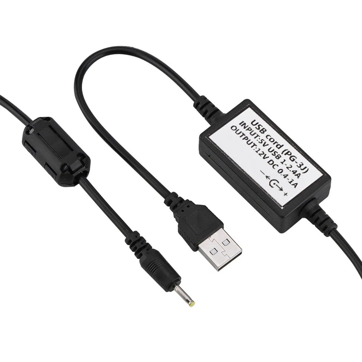 Cargador USB Directo PG3J para Walkie Talkie Kenwood, THF6, THF6A, THF6E, THF7, THD7, THG71, THK4, THK2, Carga Rápida y Segura