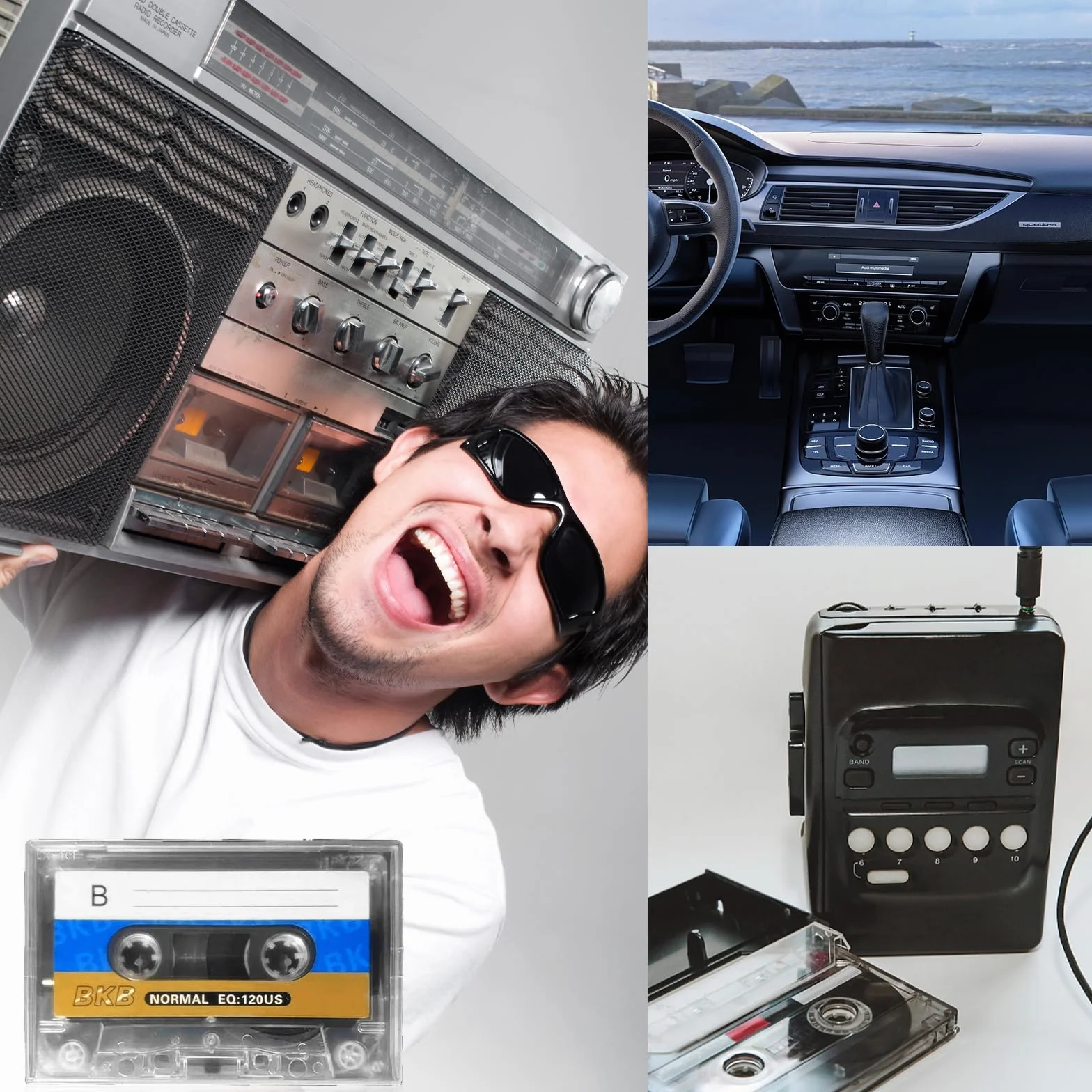 15 unidades de cassettes de audio: 90 min Audio Cassette Empty Cassette Tapes, cassette de audio vacíos para cintas de música, casetes de audio de bajo ruido para conferencias, seminarios, grabaciones