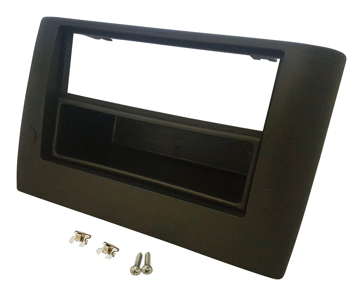 73-07.06-3G Marco adaptador radio coche, 1 DIN con cajón compatible con Fiat Stilo 2001-2008