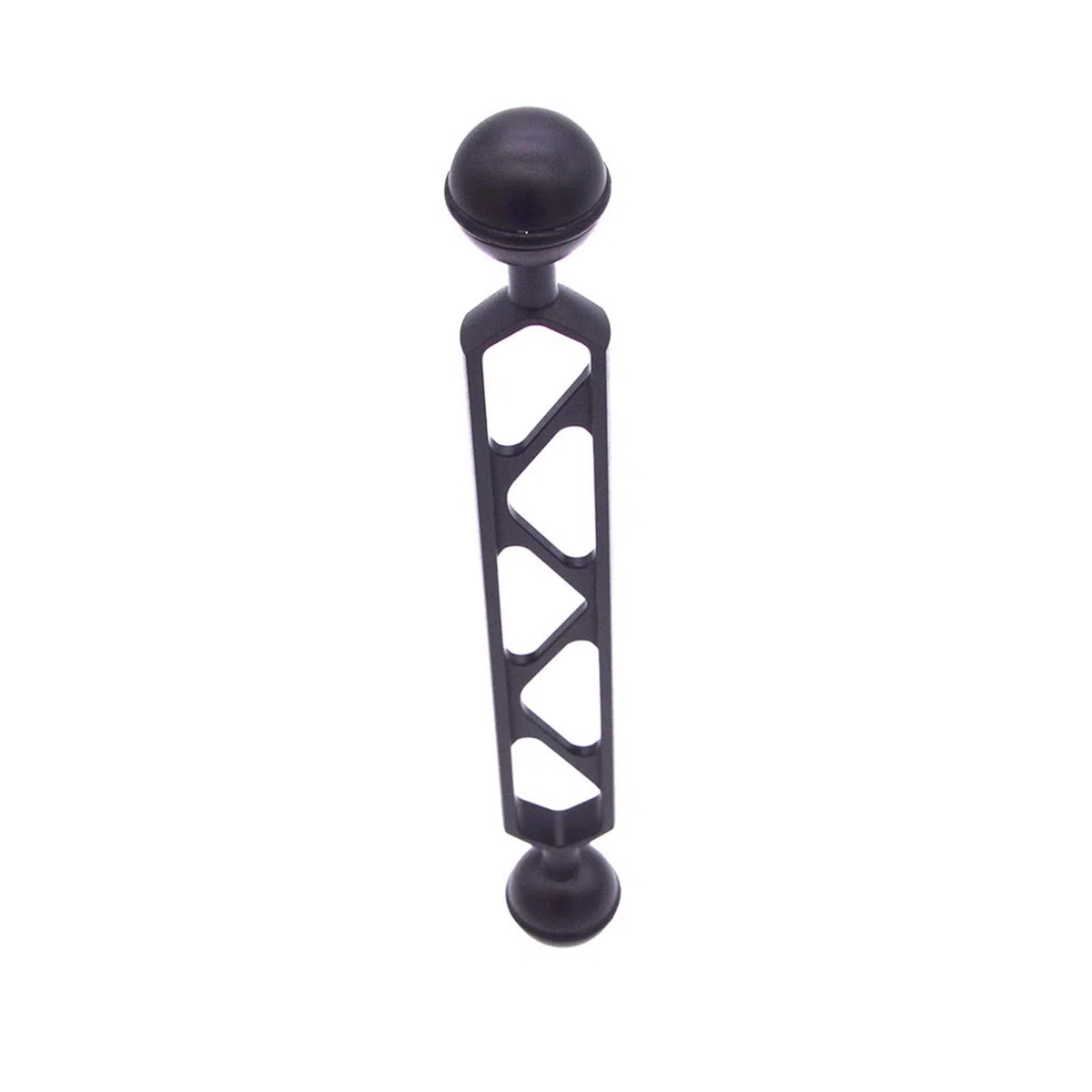 Conector de brazo subacuático de aluminio de 8 pulgadas, extensión de cabeza esférica para bandeja de cámara de buceo, soporte de extensión de brazo de bola a prueba de óxido, cámara subacuática