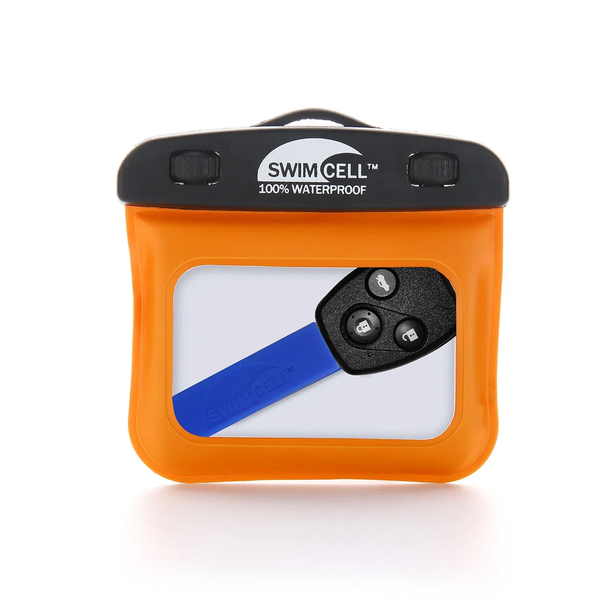 Funda Impermeable De Llave Coche para Natación – Funda para Llaves, Llavero, Dinero MP3. Brazalete Ajustable Y Cordón para Cuello Brazo Muñeca O Tobillo para Nadar Surfear Y Correr. IPX8.