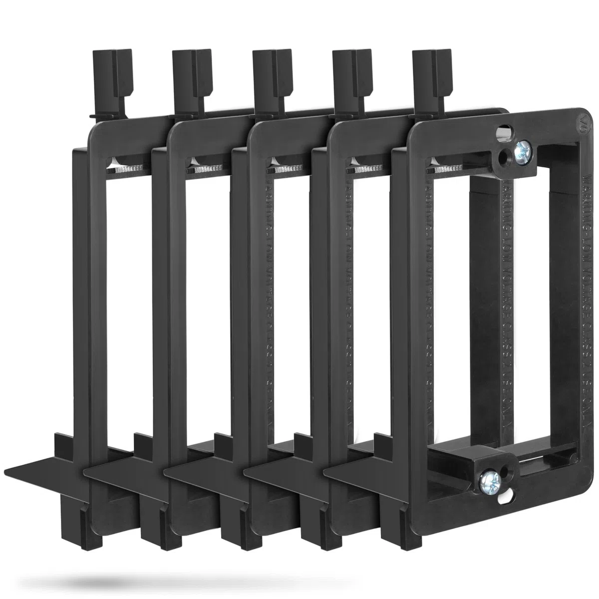 Fosmon Cable Wallplate - Cepillo para archivos de altavoces, consolas de juegos o televisores de pared (cable coaxial, HDTV, HDMI), color blanco