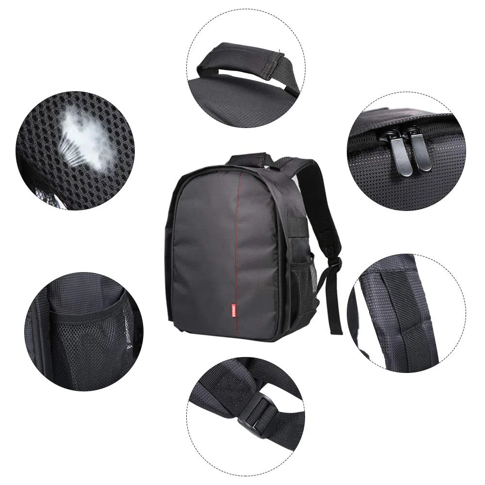 Bolsos multifuncionales Respirables multifuncionales Impermeables de la cámara de la Mochila de la cámara de Digitaces de la cámara de Digitaces de DSLR