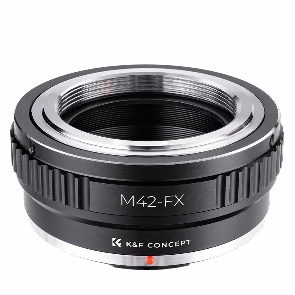 K&F Concept Anillo adaptador de montura para lente M42-FX, 42 mm, tornillo a cámara Fuji Fujifilm FX XPro1 X-Pro1
