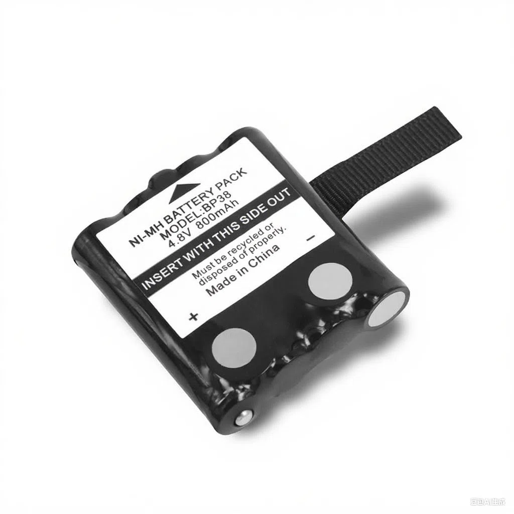 Paquete de 2 baterías BP-38 Ni-MH de 4,8 V 800 mAh, tamaño AAA, compatible con Motorola T4 T5 T6 T7 T8 T50 T60 T80 BP-38 BP-40 BT-1013 BT-537 60Q135001 PMPN4023ATwww Radios o-Way