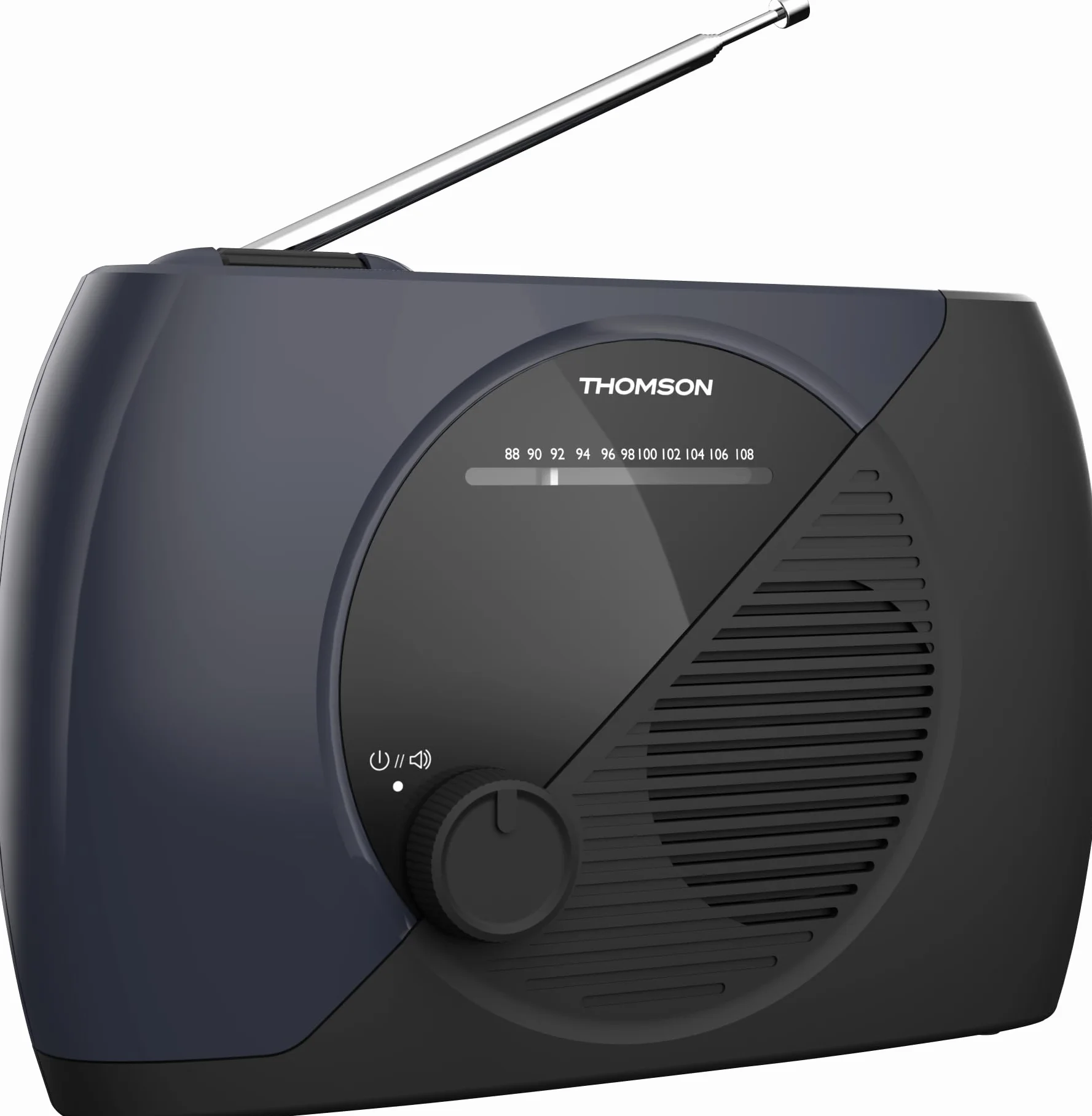 Lecteur radio cd portable THOMSON - usb / bt bleu