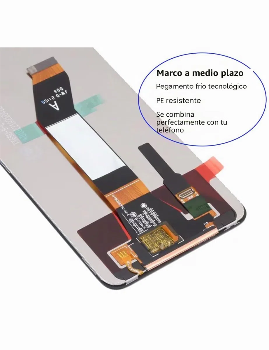 Pantalla LCD de repuesto original para Xiaomi Redmi 10/10 2022, 21061119AG 21061119DG 21061119AL Kit de reparación de ensamblaje de pantalla LCD táctil digitalizador