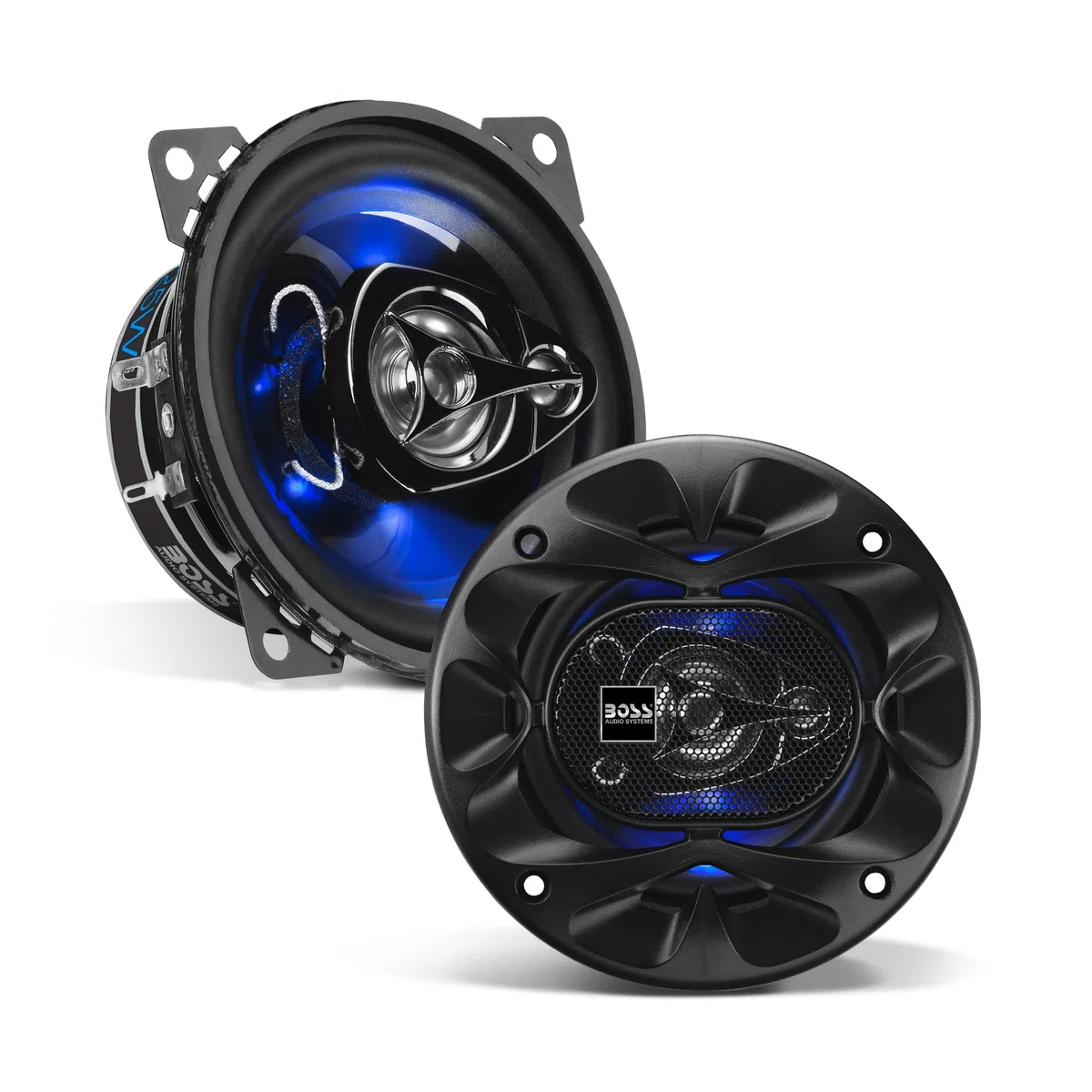 Boss Audio Systems Rage 4" 3-way 225W Full Range Speaker De 3 vías 225W altavoz audio - Altavoces para coche (De 3 vías, 225 W, 4 Ω, 90 dB, 100 - 18000 Hz, 1,75 cm)