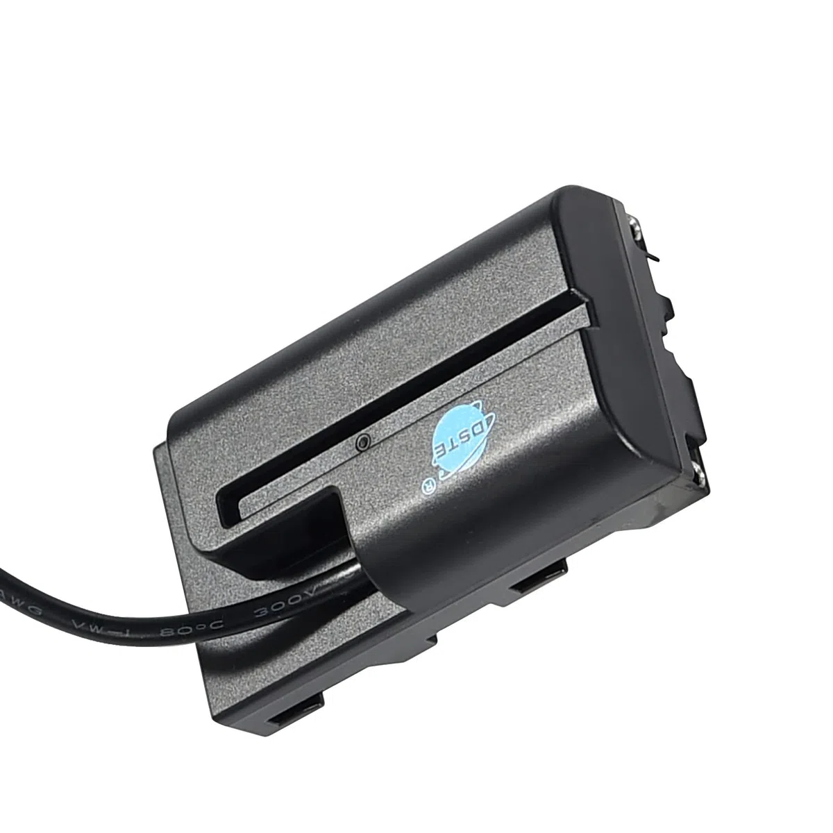 DSTE AC-F550 AC - Fuente de alimentación de CA DR-F550, Kit de batería ficticia Compatible con Sony NP-F550, NP-F330, NP-F530, NP-F570, CCD-RV100, CCD-RV200