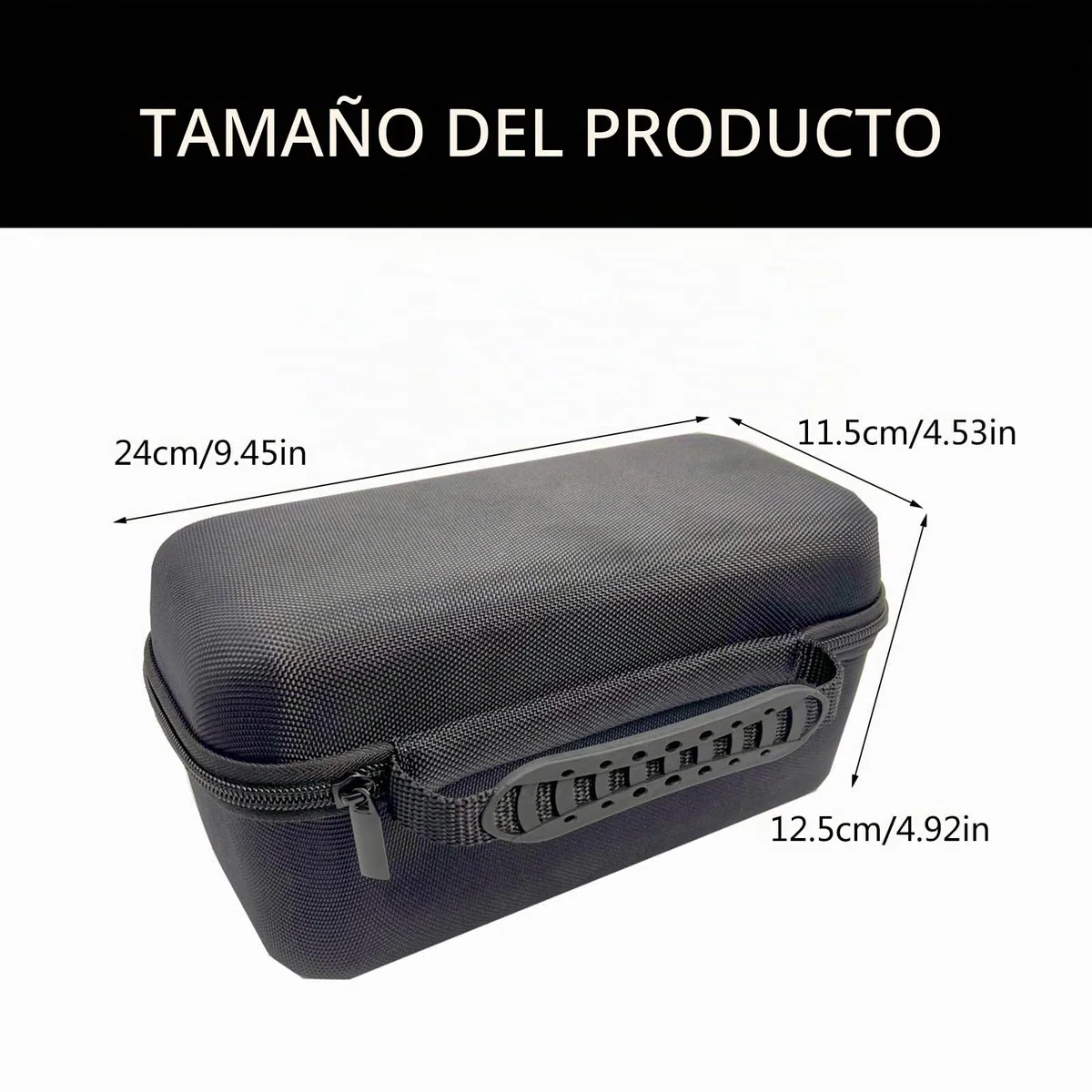 Estuche protector para proyector, caja de almacenamiento portátil con proyector interior de terciopelo suave