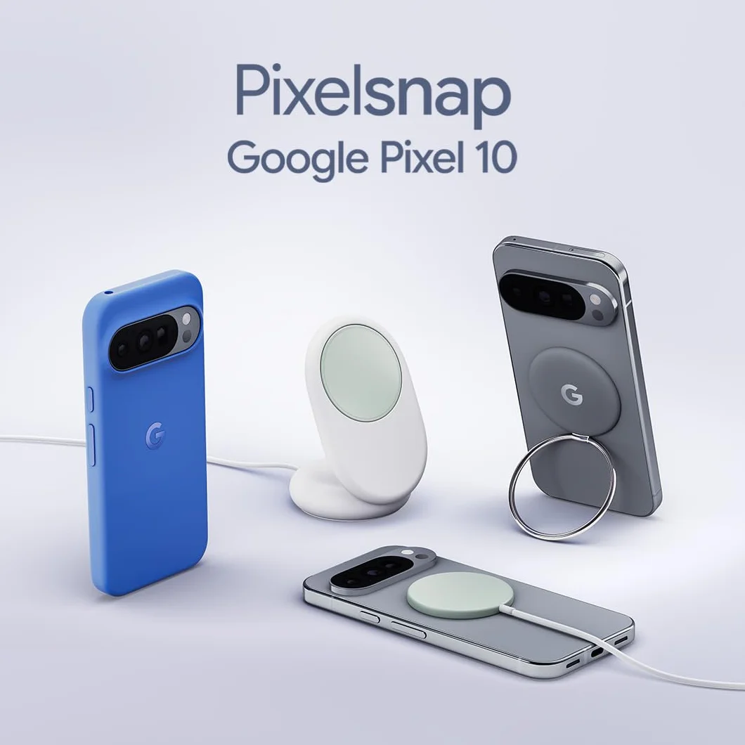 Google Cargador Pixelsnap: Cargador inalámbrico Qi2 de 25 W (Creado por Google)