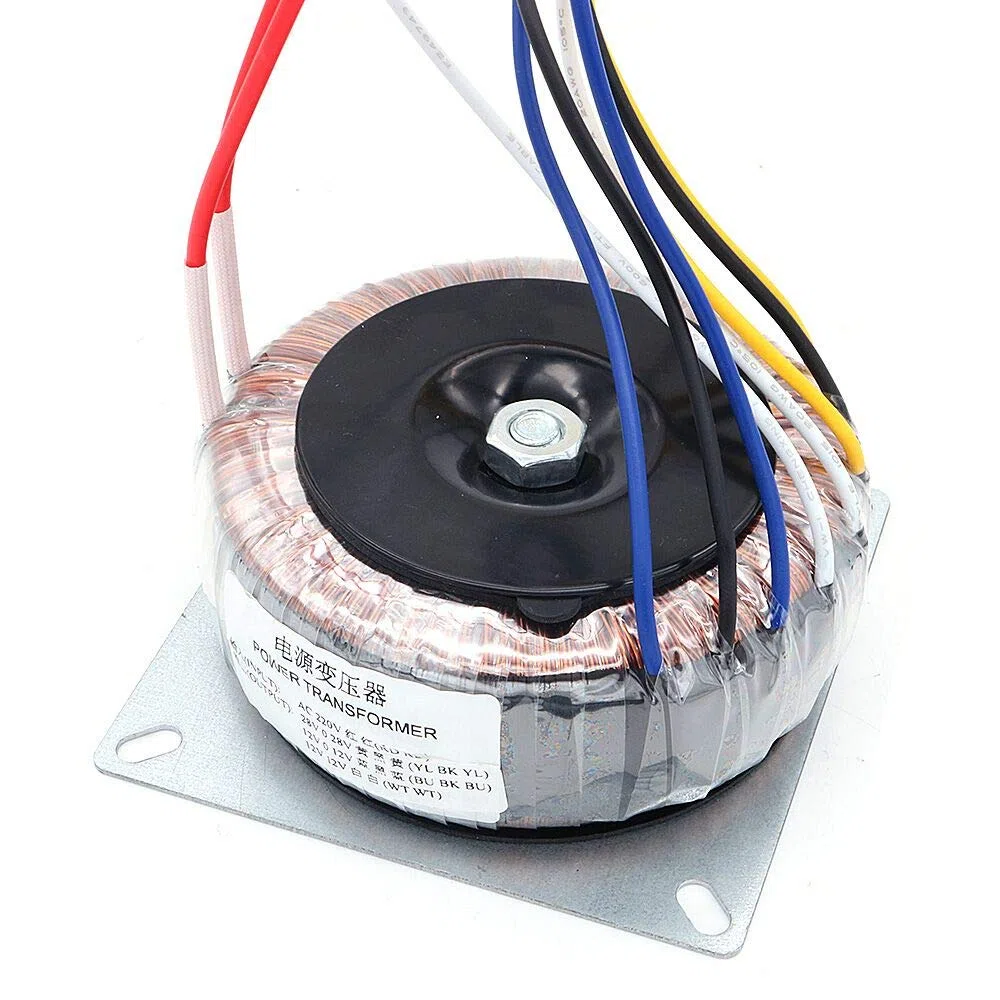 DollaTek 200W AC220V Dual 28V Dual 12V Simple 12V Transformador toroidal HiFi DAC Pre Amplificador Transformador de Audio