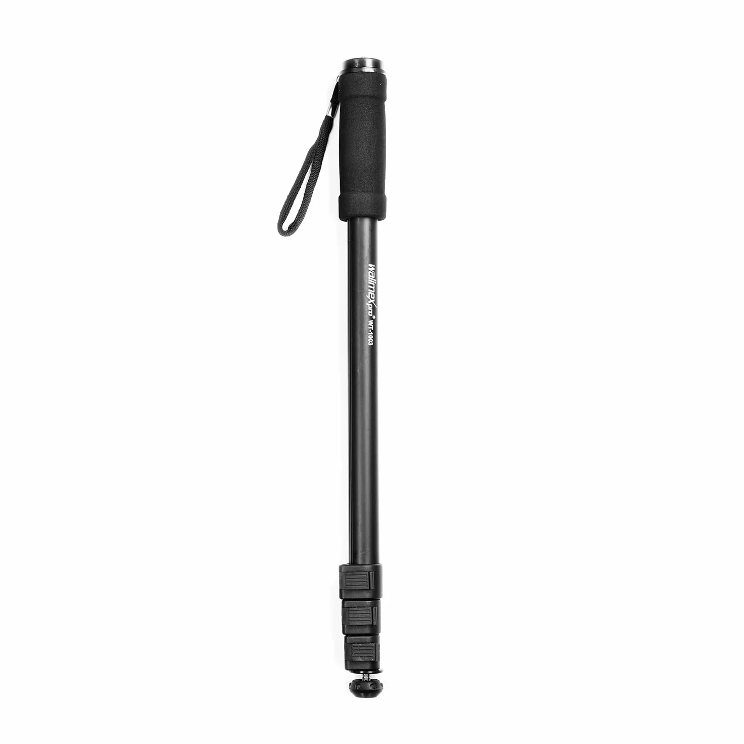 Walimex Pro WT-1003 - Trípode monopíe de Aluminio, Color Negro