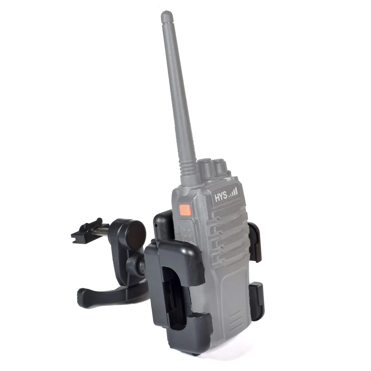 HYS Soporte de ventilación de Aire del vehículo del Coche Soporte de Soporte Compatible para BAOFENG Motorola YAESU ICOM WOUXUN Walkie Talkie de Mano