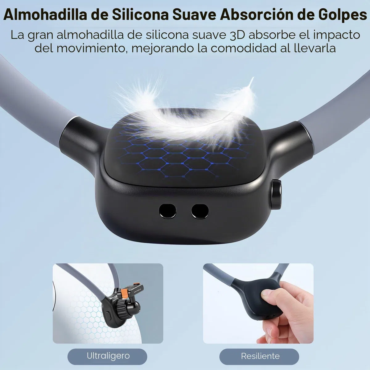 REYGEAK Soporte de Cuello magnético para dji Osmo Action, Soporte para cámara POV, Soporte con Correa de Pecho Ajustable Compatible con Accesorios dji OSMO 360/Action 5 Pro/4/3